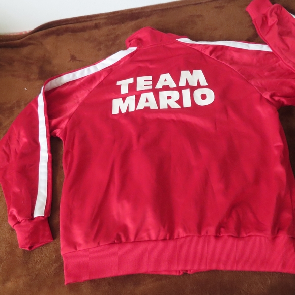 RARE 2007 MARIO & SONIC OLYMPICS Track Suit Jacket  sz M - Picture 6 of 9
